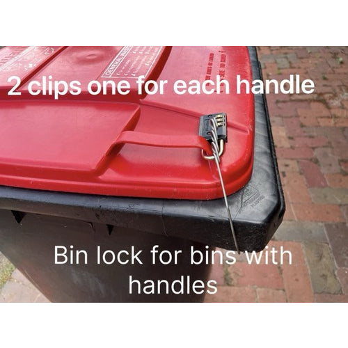 Wheelie Bin Lock | Stop Neighbours Accessing Your Bin | No Tools Required | Made in Australia